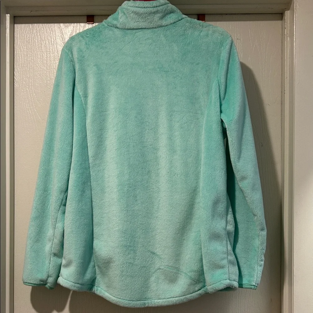 Mint Green Fleece Jacket - Picture 2 of 6